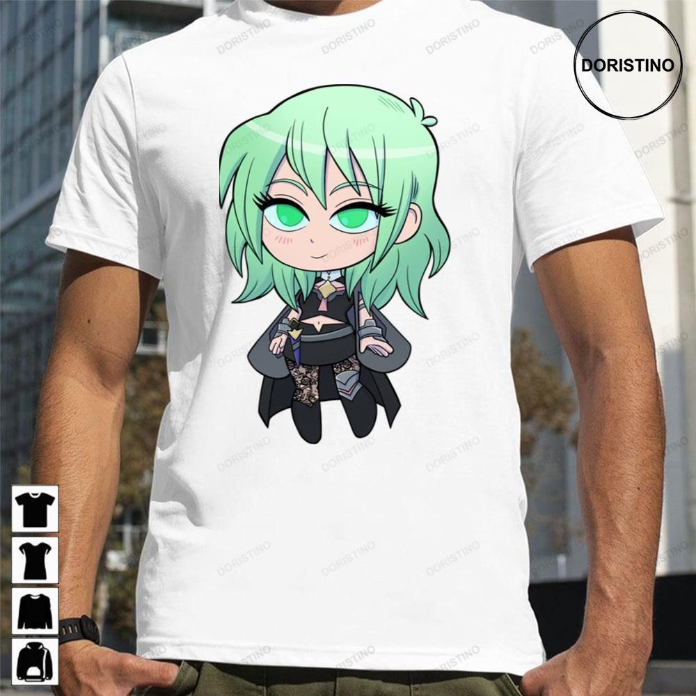 Byleth Fbyleth Green Hair Fire Emblem Three Houses Chibi Cutie Trending Style